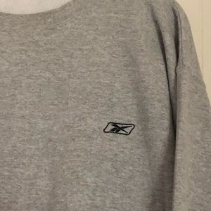 Genuine Grey Reebok Grey Crewneck